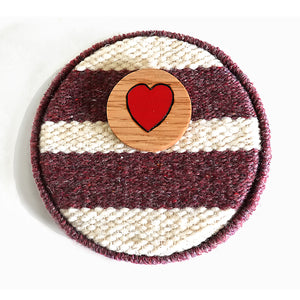 Circular Weaving with Heart