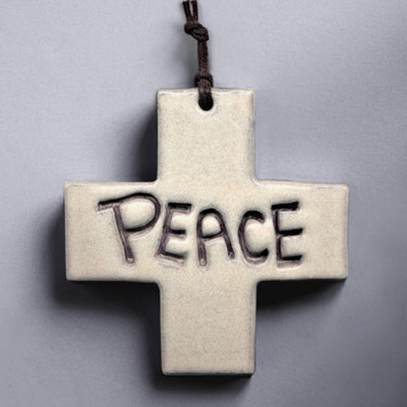 Peace Wall Cross