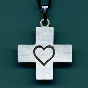 Large Heart Cross