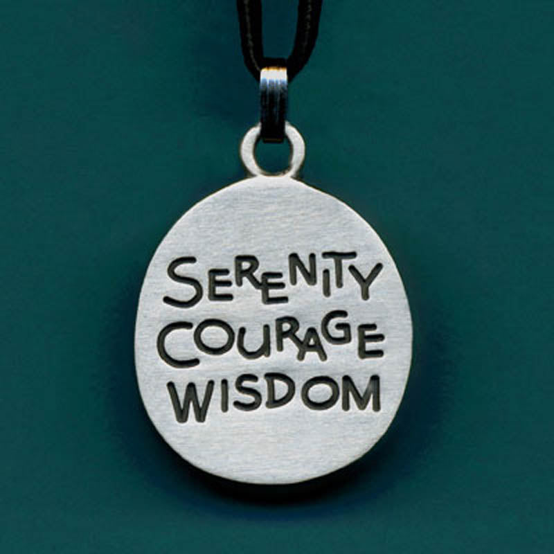 Serenity Courage Wisdom Medal